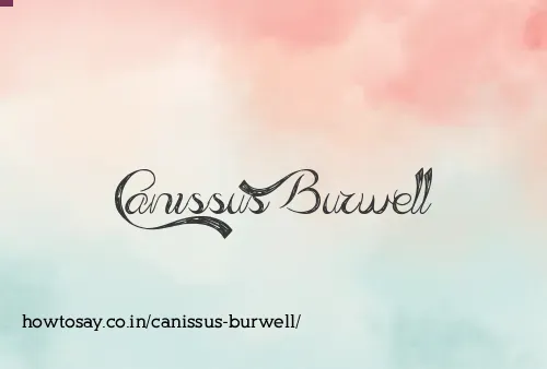Canissus Burwell