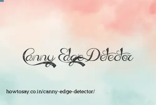 Canny Edge Detector