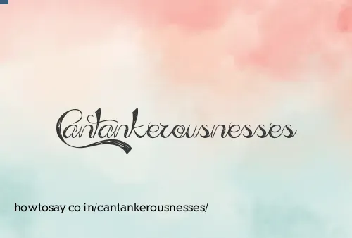 Cantankerousnesses