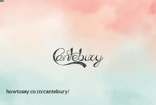 Cantebury