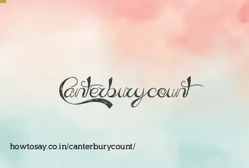Canterburycount
