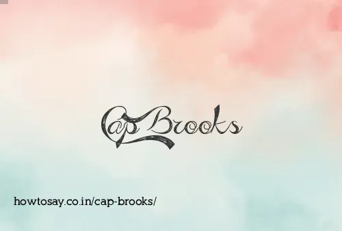Cap Brooks