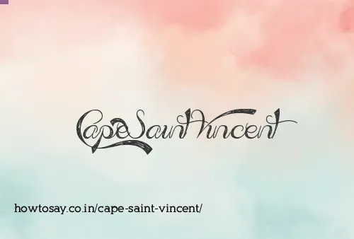 Cape Saint Vincent