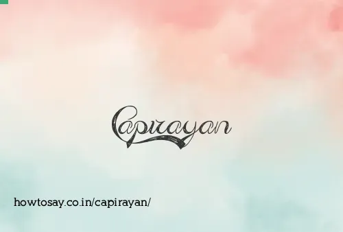 Capirayan
