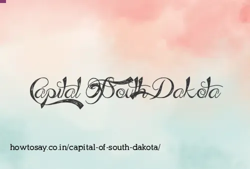 Capital Of South Dakota