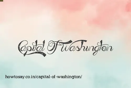 Capital Of Washington