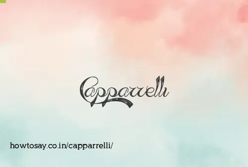 Capparrelli