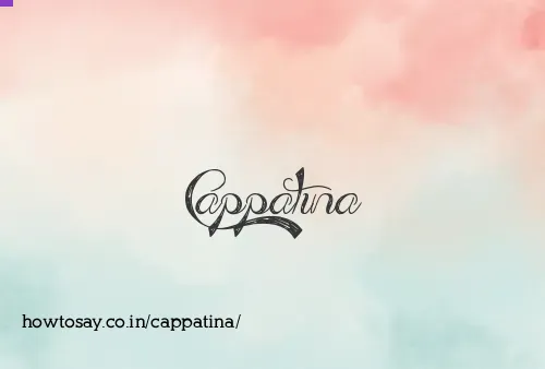 Cappatina
