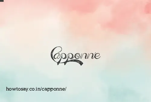 Capponne