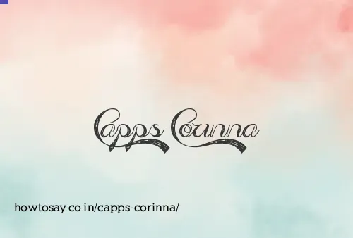 Capps Corinna