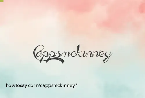 Cappsmckinney