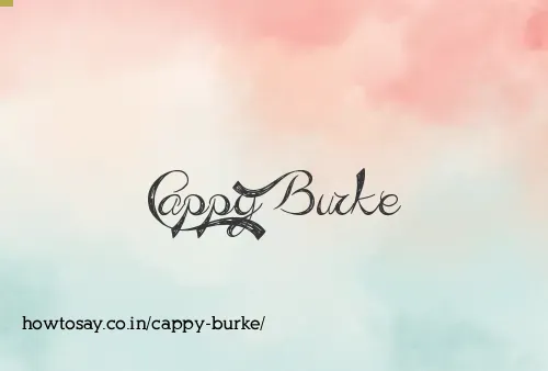 Cappy Burke
