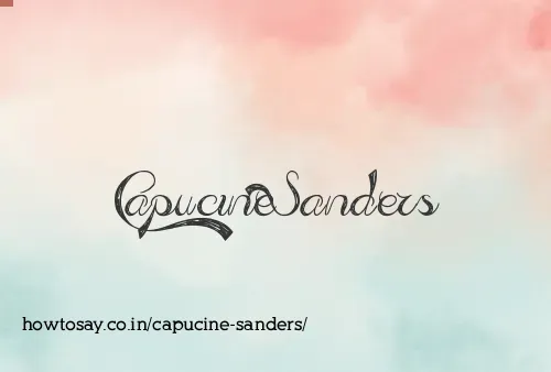 Capucine Sanders