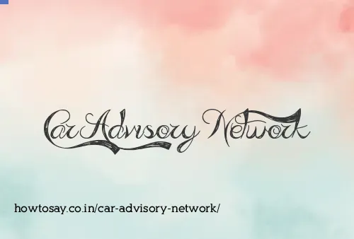 Car Advisory Network