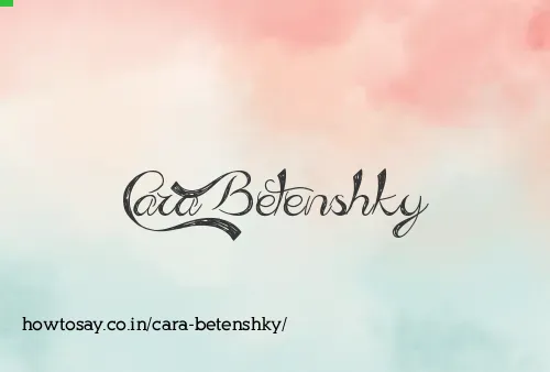 Cara Betenshky