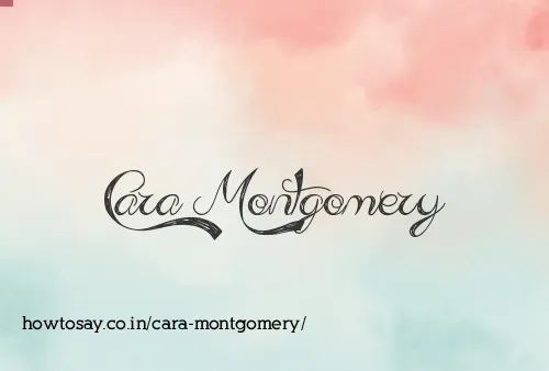 Cara Montgomery