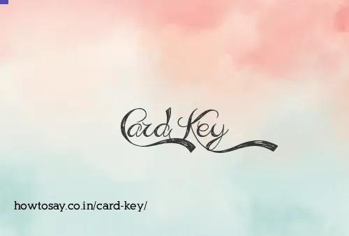 Card Key
