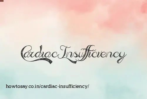 Cardiac Insufficiency