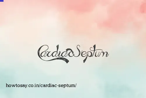 Cardiac Septum
