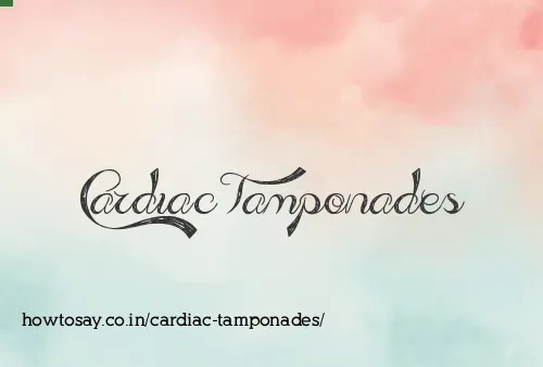 Cardiac Tamponades