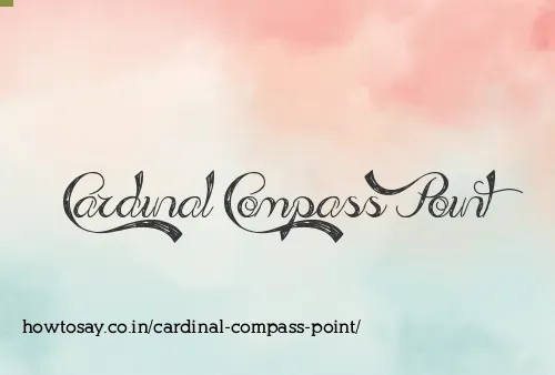 Cardinal Compass Point