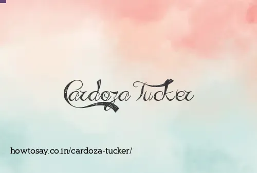 Cardoza Tucker