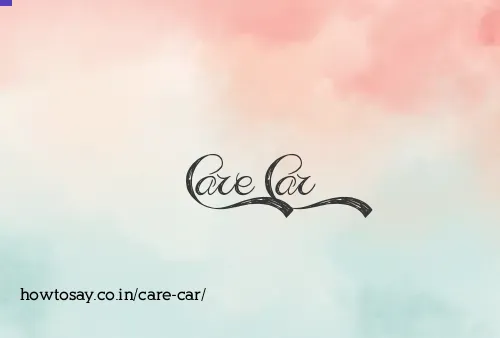 Care Car
