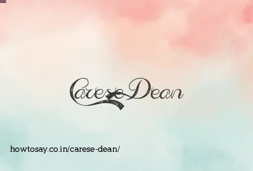Carese Dean