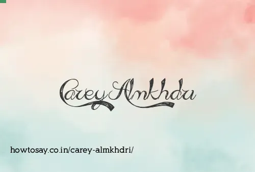 Carey Almkhdri