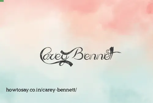 Carey Bennett