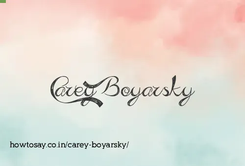 Carey Boyarsky