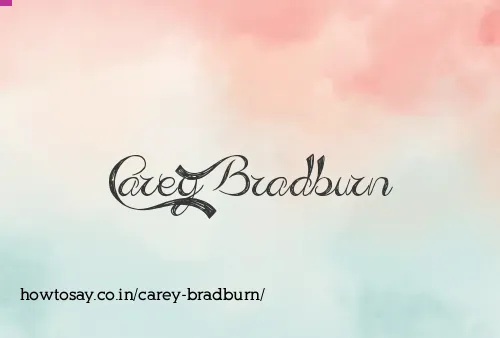 Carey Bradburn