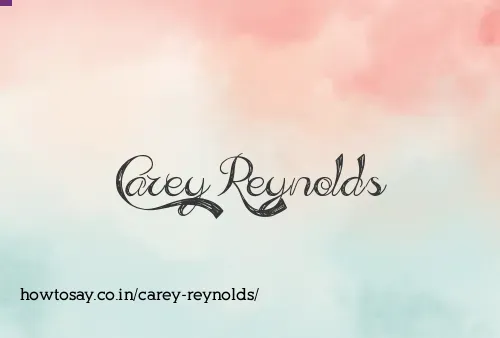 Carey Reynolds