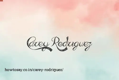 Carey Rodriguez