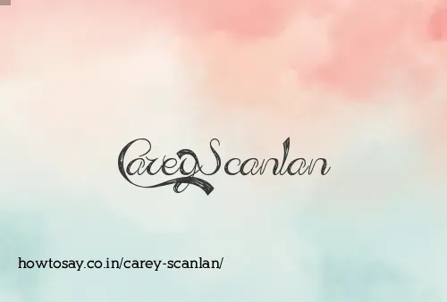Carey Scanlan