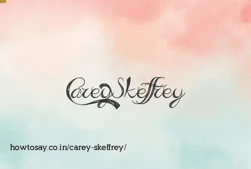 Carey Skeffrey