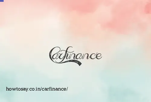 Carfinance