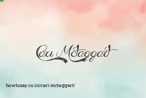 Cari Mctaggart