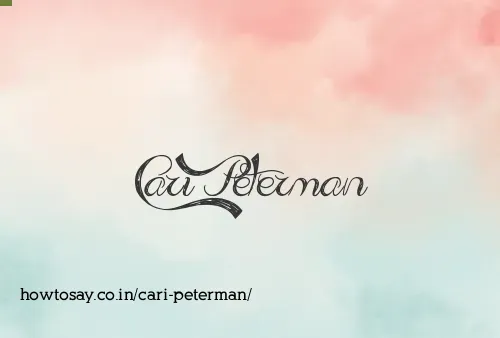 Cari Peterman