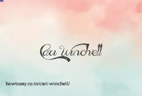 Cari Winchell