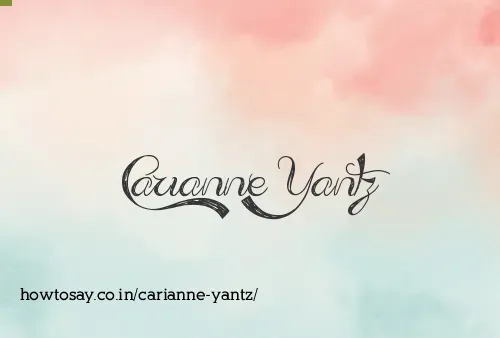 Carianne Yantz