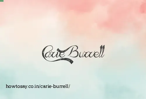 Carie Burrell