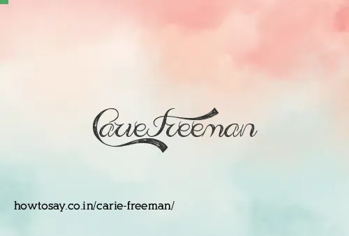 Carie Freeman