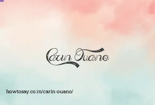 Carin Ouano