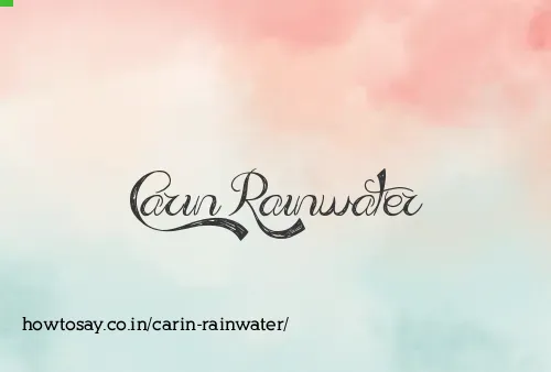 Carin Rainwater