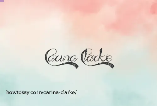 Carina Clarke