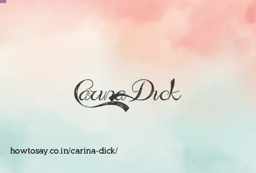 Carina Dick