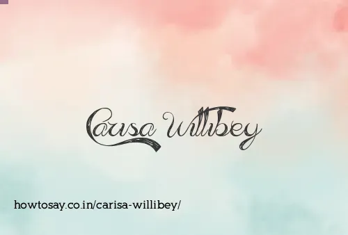 Carisa Willibey
