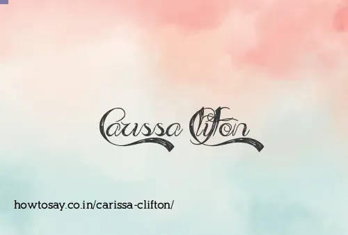 Carissa Clifton