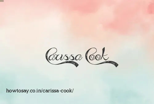 Carissa Cook